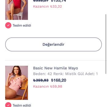Penti Mayo Kumaşı Erime Sorunumla İlgilenmiyor. Ürünü İncelemeliler