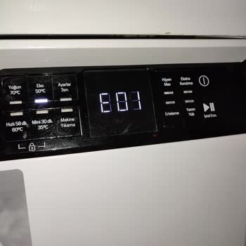 Arçelik 6144 Bulaşık Makinesinin E01 Hatası