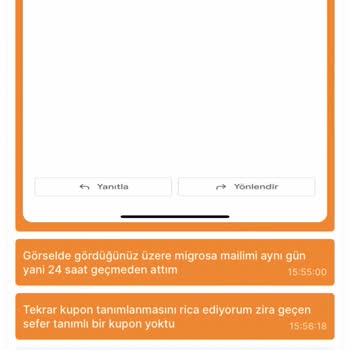 Migros Yemek Kuponumu Tanımlamadı Ve İlgilenmedi