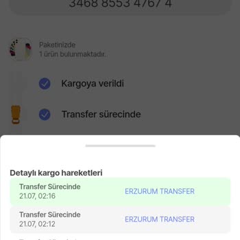 Aras Kargo Gelmeyen Kargo Yapmışlar 🤦♀️