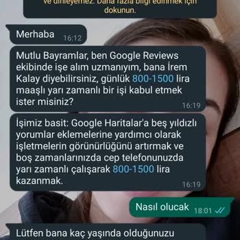 WhatsApp WP Bilinmeyen Yabancı Numara