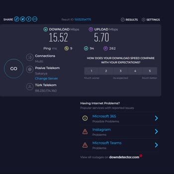 Türk Telekom 35 Mbps'ten 17 Mbps'ye Düşen Hız