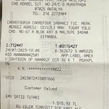 Carrefour SA Kampanya Katılımıma Rağmen Puanımı Vermedi