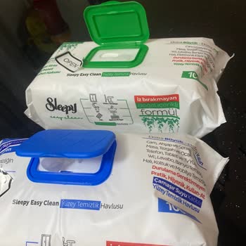 Sleepy Yüzey Temizlik Havlusu İçeriği Kurumuş