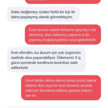 Letgo'dan Güvenli Ödeme Yaparak Aldığım Ürün Tarafıma Gönderilmedi