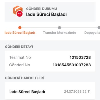 Trendyol Expres Kargo İade Sureci Başladı Neden