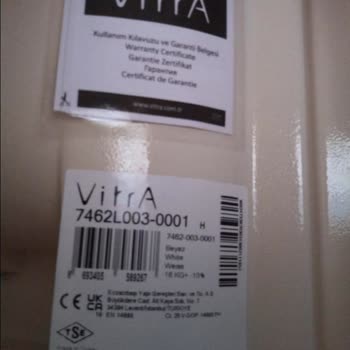 Vitra Banyo Lavabo Aynasının Defosu