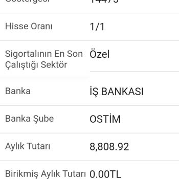 SGK Maaşıma Eksik Ödeme Yapıldı