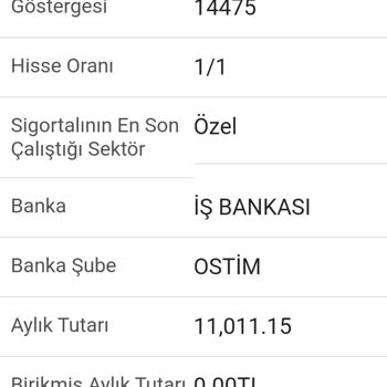 SGK Maaşıma Eksik Ödeme Yapıldı