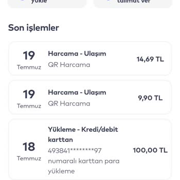 BELBİM (İstanbulkart) İstanbul Kartıma Bakiye Yüklenmedi