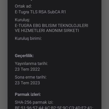 Gsb Wi-Fi Sertifika Sorunu