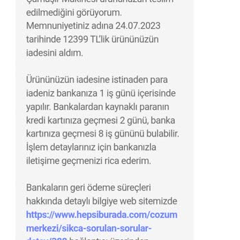 Horoz Lojistik 20 Günde Teslim Edilmeyen Sipariş Ve Satıcı Tarafından İptal