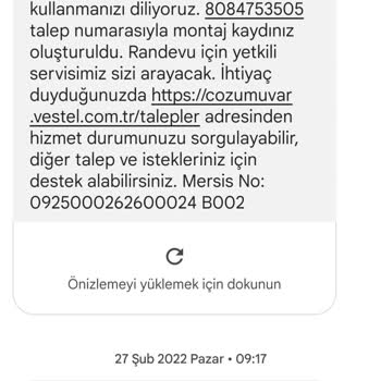 Vestel Ürünün Yeni Bir Üst Modelle Değiştirilmemesi