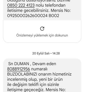 Vestel Ürünün Yeni Bir Üst Modelle Değiştirilmemesi