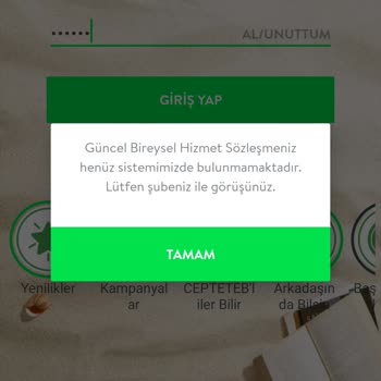 CepteTeb Mobile Giriş Sağlayamıyorum