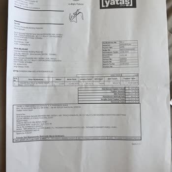 Yataş 5 Ay Önce Sattığı Ürünü, Hasarlı Getirip, Değişim Yapmıyor!