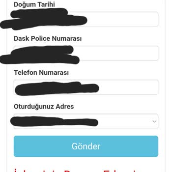 ABB - Ankara Büyükşehir Belediyesi Yeni Abonelik Hata Veriyor