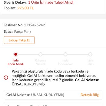 Trendyol Parça Par Para İadesi 5 Gün Oldu Ürünleri Hala Almadılar