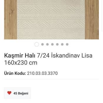 Karaca 'dan Kaşmir Halı Büyük Ölçü Siparişe Küçük Halı Gönderildi