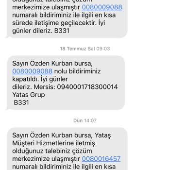 Enza Home Ürün Teslim Edilememe Sonucu İptal İsteminin Reddi