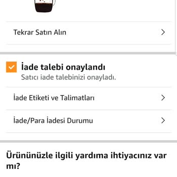 Amazon Gelmeyen Siparişin İade Talebi Sonucu Ücretin İade Edilmemesi