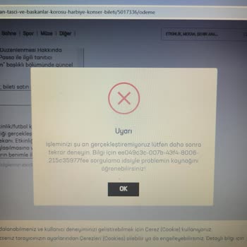 Passo Konser Bileti Alamıyorum