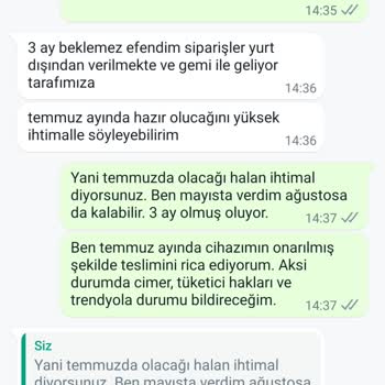 Esta Bilgi Teknolojileri Cihazımı Teslim Etmiyor.