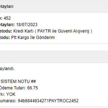 Tohum Marketim Ürünü Göndermiyor