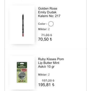Yanlış Ürün Gönderimi Watsons