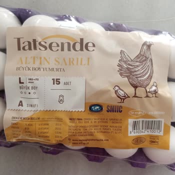 Tarım Ve Orman Bakanlığı SKT Tett Olmayan Yumurta