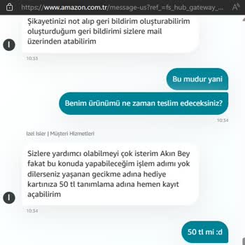 Amazon PlayStation 5 Alışverişi Ürünün Kaybolması