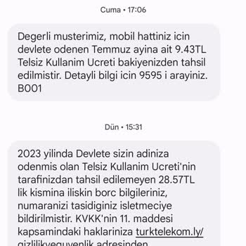 Bimcell Bakiye Sıfırlayıp Borçlu Çıkarıyor