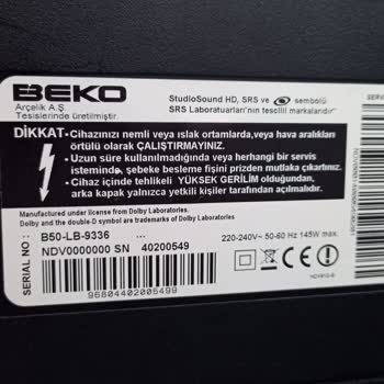 Beko TV Üretilmeyen Parça Sorunu