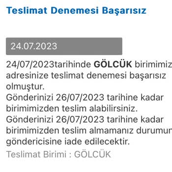 MNG Kargo Dağıtıma Çıkmayan Kargo