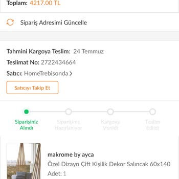 Trendyol Ürün Teslim Edilmedi
