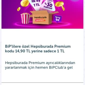 BİP Club Kodu Geçersiz