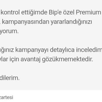 BİP Club Kodu Geçersiz