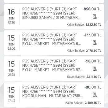 BİM Silivri Mağaza Kartımdan İki Defa Çekim Yapıp, Paramı İade Etmiyor