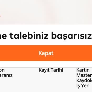 Mastercard'ın Masterpass Altyapısında Ki Kayıtlı Kartımı Silemiyorum