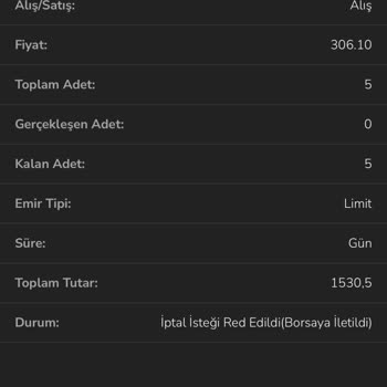 Akbank Hisse Senedi Emir İptal Edilmiyor