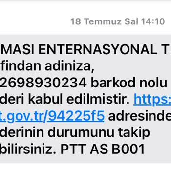 PTT Kargo Kargo Teslimatını Yapmadı