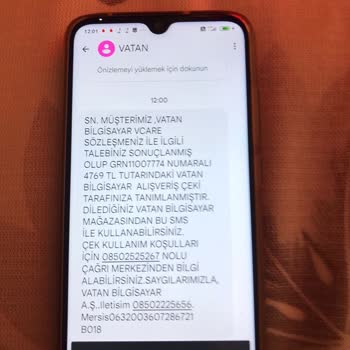 Vatan Bilgisayar Samsung TV Piksel Bozulması