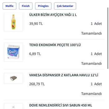 Bizim Toptan Marketleri Teslim Edilmeyen Ürünler