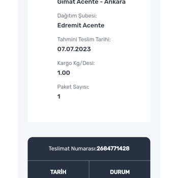 Sürat Kargo Kargo Teslim Ve İade Süreci