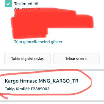 MNG Kargo Ova Şubesi Kargomu Başkasınınki İle Karıştırdı