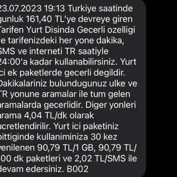 Turkcell Gökçeada'da Yurt Dışı Tarifesi Uyguluyor