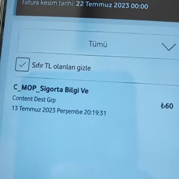 Vodafone İzinsiz Abonelik Yapıyor