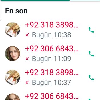 WhatsApp Da Yabancı Aramalar