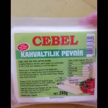 Cebel Peynir İçinde Çıkan Kıl!