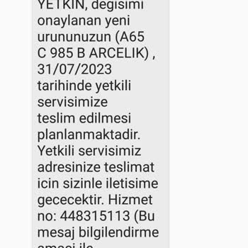 Arçelik 65 inç 9 Serisi TV 5 Aydır 4. TV, Seri Bozuk Ama İlgilenmiyorlar!